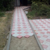 Укладка тротуарной плитки в омске